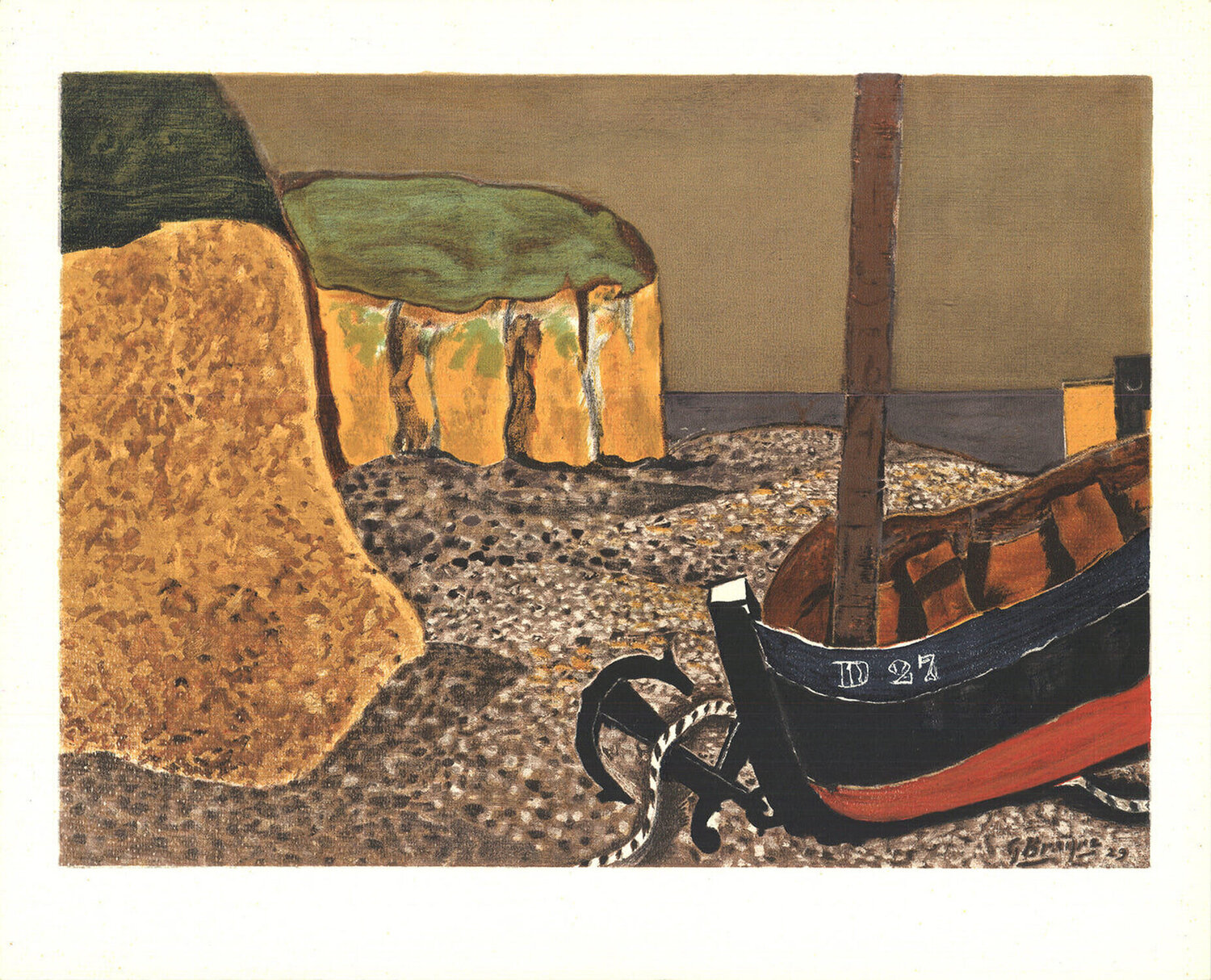 La Barque DLM27 Georges Braque