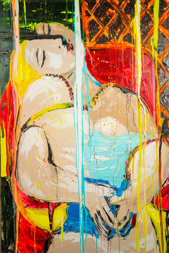 Le portrait et le Reve van Antoni Dragan, Schilderij te koop op Singulart