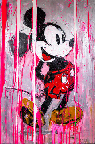 Mickey Enorme di Antoni Dragan, Pittura in vendita su Singulart