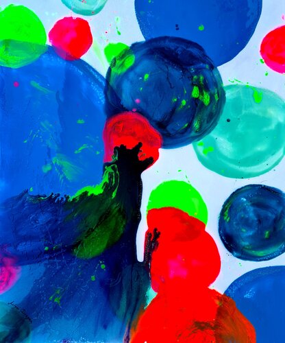 Love infection van Antoni Dragan, Schilderij te koop op Singulart