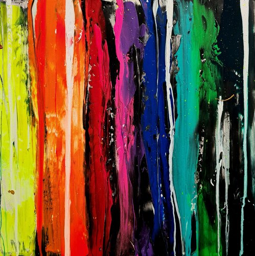 Color Rain di Antoni Dragan, Pittura in vendita su Singulart