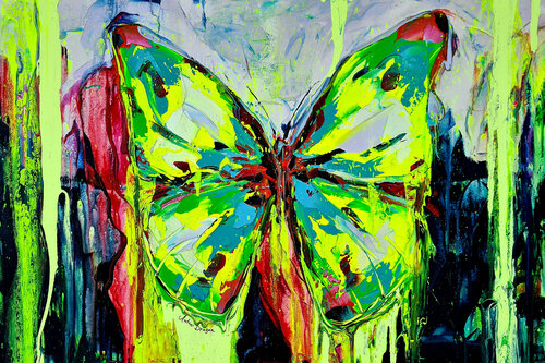 Butterfly limited edition print di Antoni Dragan, Stampa in vendita su Singulart