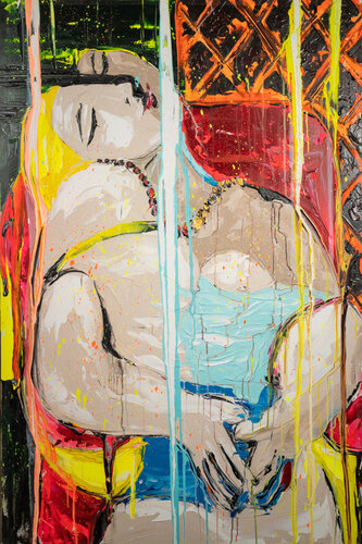 Le Portrait Et Le Reve  limited edition print van Antoni Dragan, Afdruk te koop op Singulart