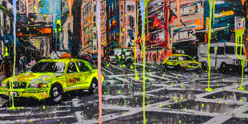 New York limited edition print von Antoni Dragan, Druck kaufen auf Singulart