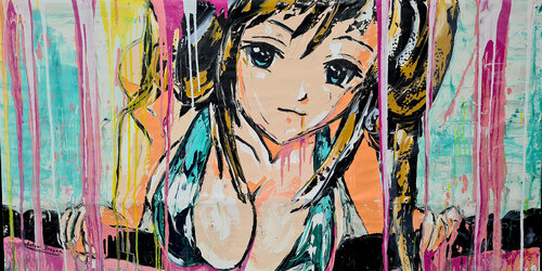 Anime limited edition print von Antoni Dragan, Druck kaufen auf Singulart