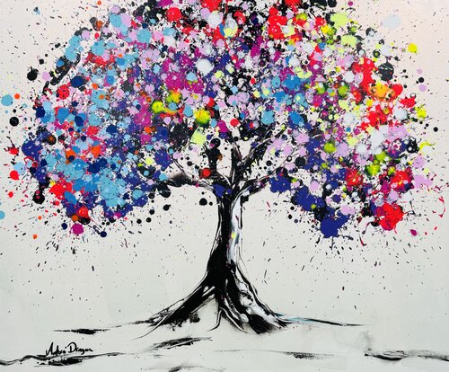 Tree of Eternal Wonder de Antoni Dragan, Pintura a la venta en Singulart