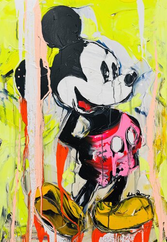 Hidden Mickey van Antoni Dragan, Schilderij te koop op Singulart