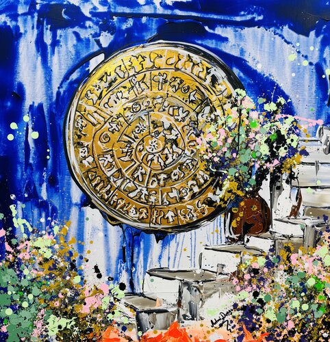 Stairway to Phaistos by Antoni Dragan, 絵画 for Sale on Singulart