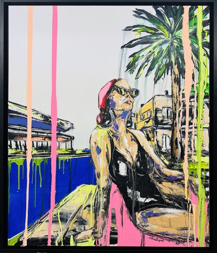 Urban Escape by Antoni Dragan, Painting for Sale on Singulart