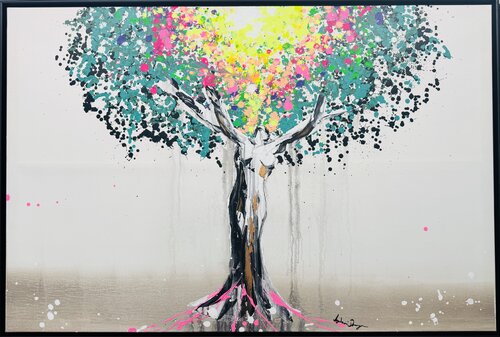 Tree of hidden Dreams by Antoni Dragan, Painting for Sale on Singulart