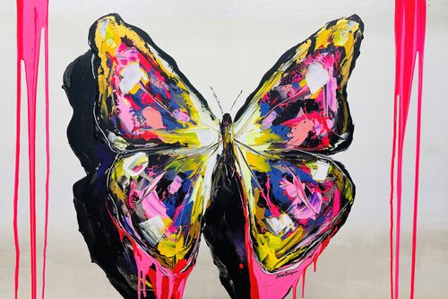 Wings of Transformation by Antoni Dragan, Painting for Sale on Singulart