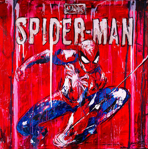 Spiderman (framed) de Antoni Dragan, Pintura a la venta en Singulart