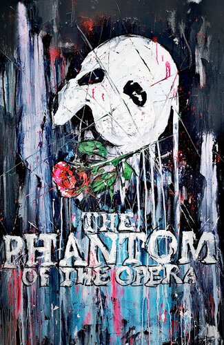 The Phantom of the Opera progressive multipaint di Antoni Dragan, Pittura in vendita su Singulart