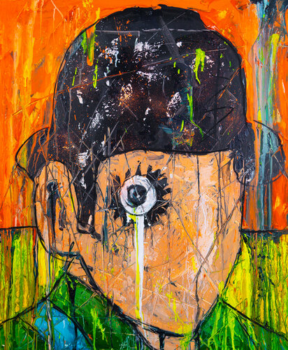A Clockwork Orange progressive multipaint di Antoni Dragan, Pittura in vendita su Singulart