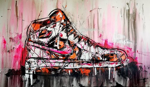 Sneaker dream di Antoni Dragan, Pittura in vendita su Singulart