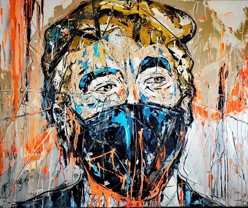 Everyone is equal (USA) di Antoni Dragan, Pittura in vendita su Singulart