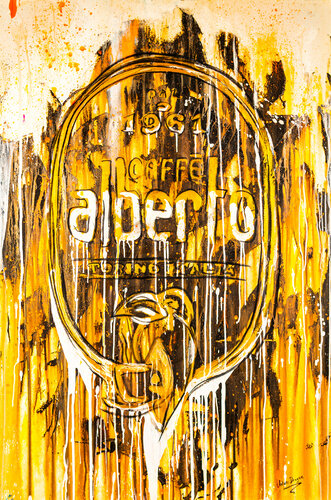 Coffee time! (framed) di Antoni Dragan, Pittura in vendita su Singulart