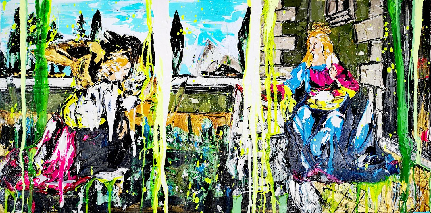 Annunciation at the Last Supper through Adam's Εyes Antoni Dragan