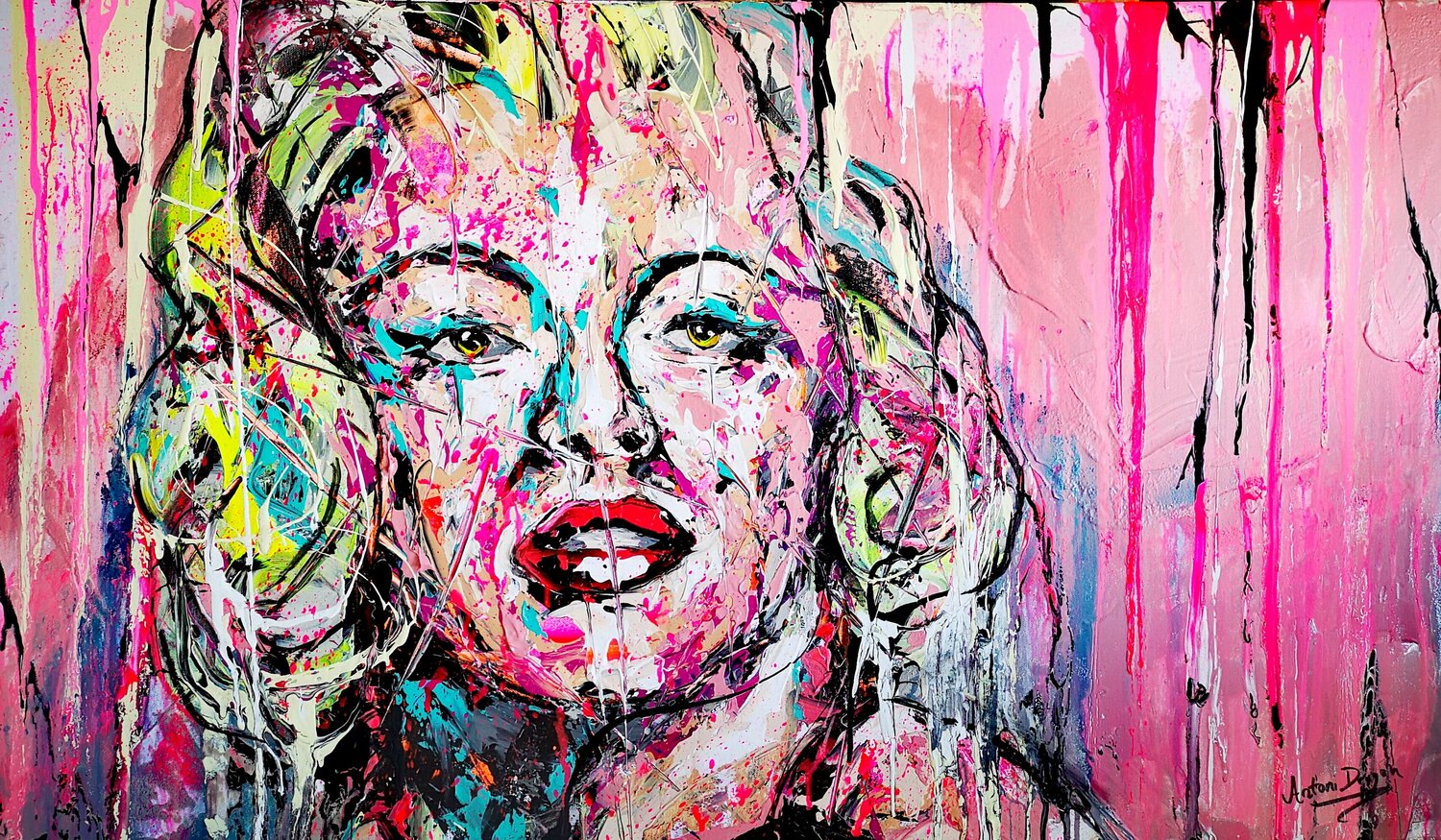Marilyn (framed) Antoni Dragan