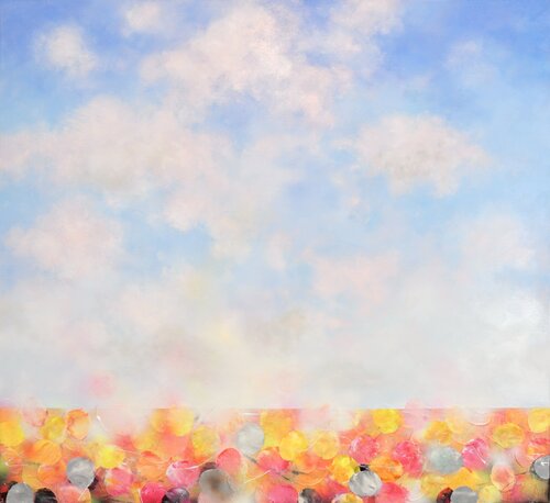 Blooming under the Sky van Frederic Paul, Schilderij te koop op Singulart