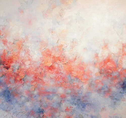 Bloomy Reflections van Frederic Paul, Schilderij te koop op Singulart