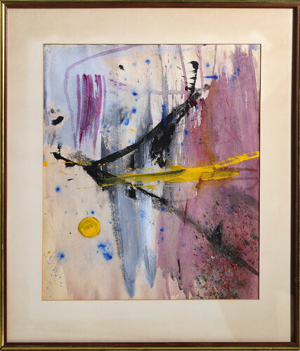 Abstract Composition by Stan Brodsky, 종이 for Sale on Singulart