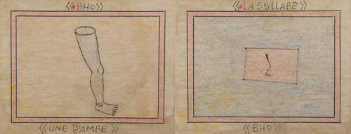 Alphabeth Bété by Frédéric Bruly Bouabré, Work on Paper for Sale on Singulart