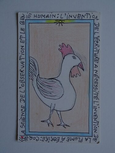 Animal by Frédéric Bruly Bouabré, Work on Paper for Sale on Singulart
