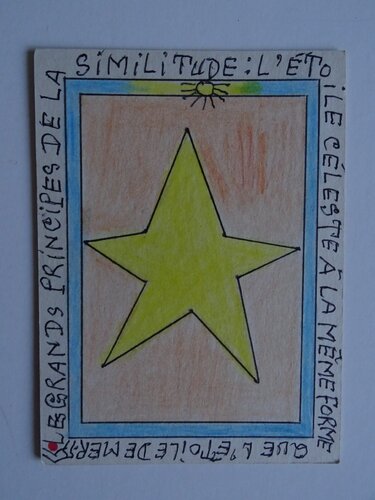 Star par Frédéric Bruly Bouabré, Œuvre sur papier en vente sur Singulart