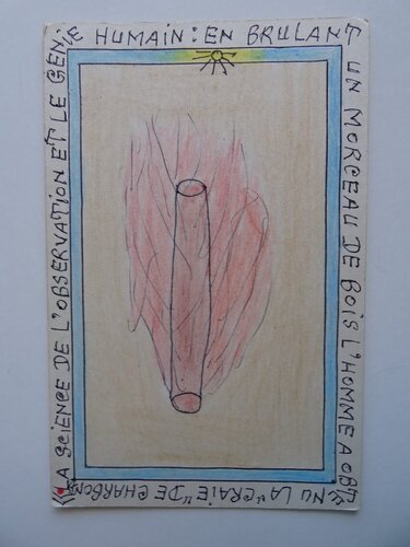 La Science de L´Observation by Frédéric Bruly Bouabré, Work on Paper for Sale on Singulart