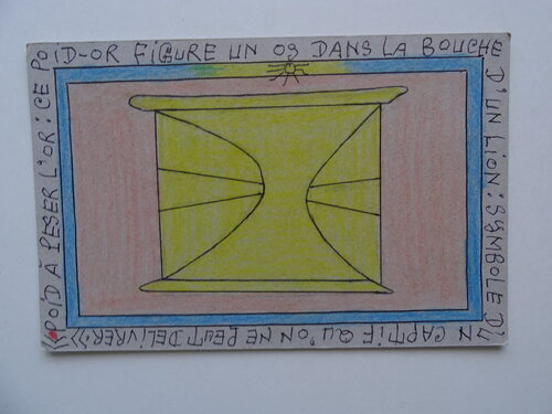 D-Or Figure de Frédéric Bruly Bouabré, Obra en papel a la venta en Singulart