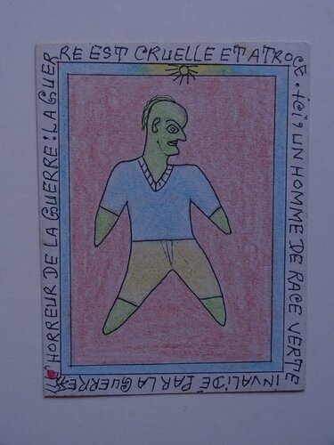 The Figure van Frédéric Bruly Bouabré, Werk op papier te koop op Singulart