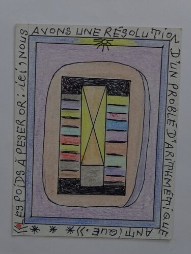 Artihmetique by Frédéric Bruly Bouabré, Work on Paper for Sale on Singulart