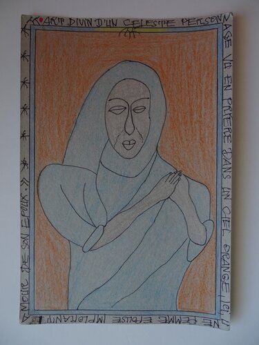 Composition by Frédéric Bruly Bouabré, 종이 for Sale on Singulart