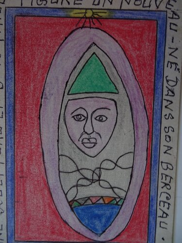 Composition by Frédéric Bruly Bouabré, Work on Paper for Sale on Singulart