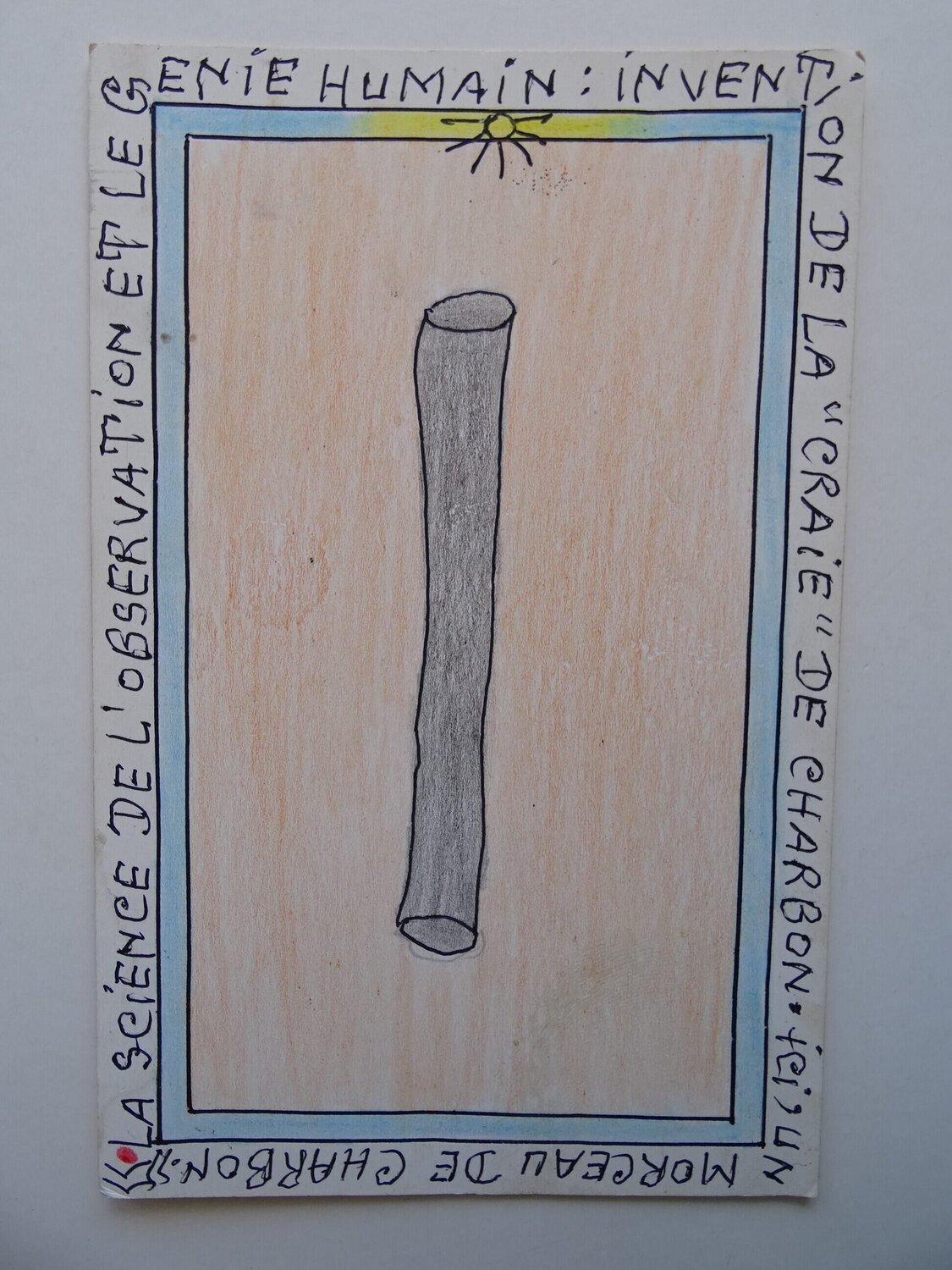 La Science de L´Observation Frédéric Bruly Bouabré Œuvre sur papier à vendre
