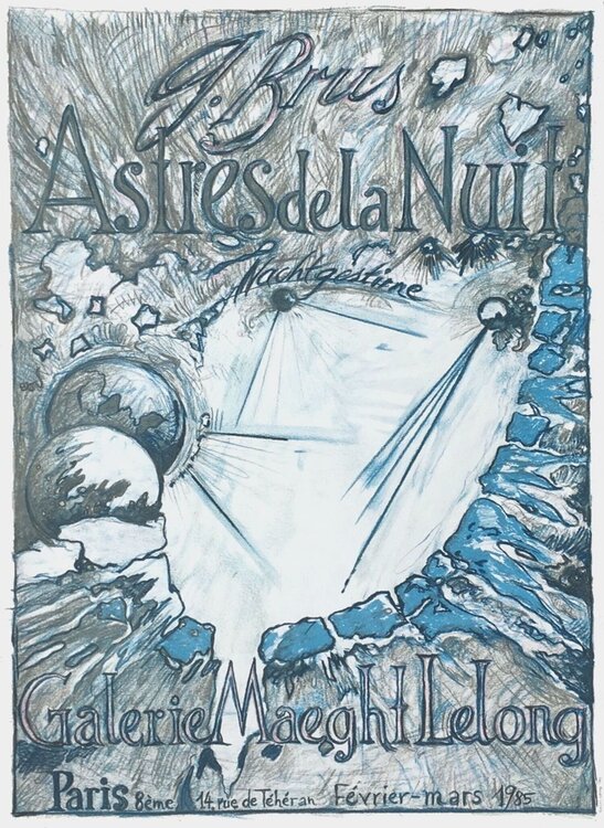 Expo 85 - Galerie Maeght Lelong Günter Brus