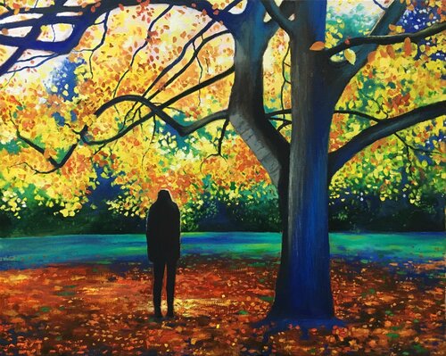 Golden Hour van Christina Symes, Schilderij te koop op Singulart