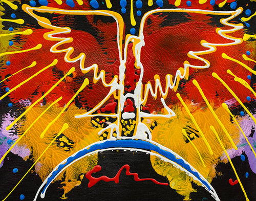 Eagle de Simon Bull, Pintura a la venta en Singulart