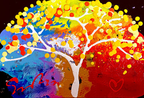 Tree Of Truth de Simon Bull, Pintura a la venta en Singulart