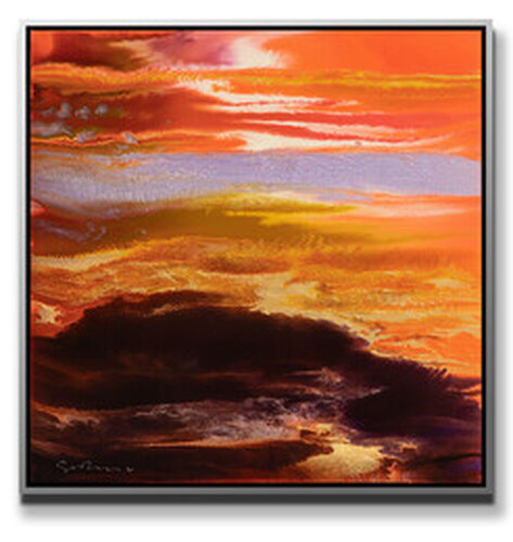 Rivers Of Gold by Simon Bull, Painting for Sale on Singulart