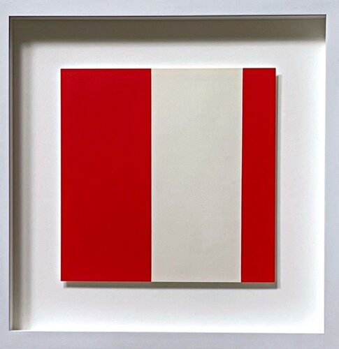 Daniel Buren - Red, from 100 Placements by Daniel Buren, Print for Sale on Singulart