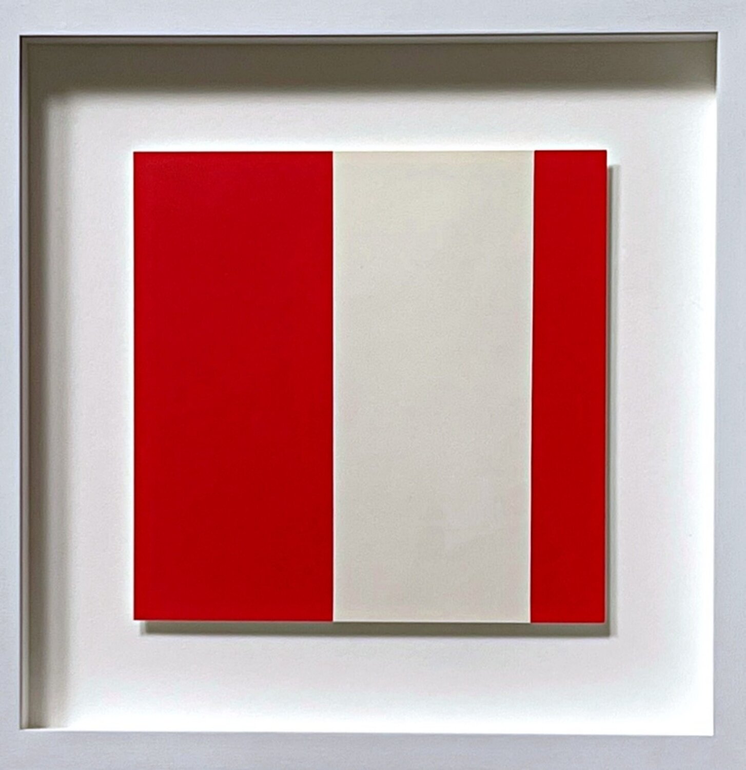 Daniel Buren - Red, from 100 Placements Daniel Buren Print for sale