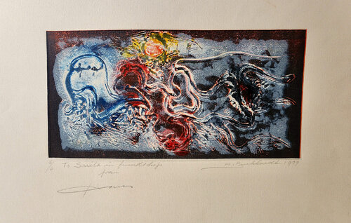 Sea Creatures van Hans Burkhardt, Afdruk te koop op Singulart