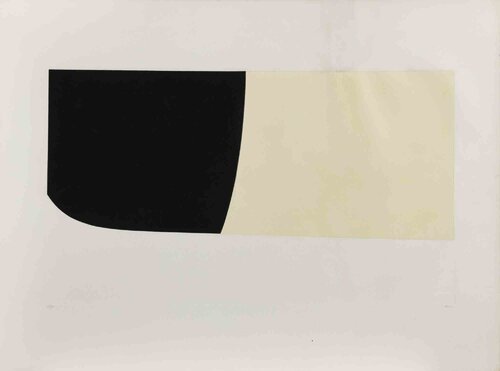 Bianchi e Neri II, Tav. 2 by Alberto Burri, Other Media for Sale on Singulart