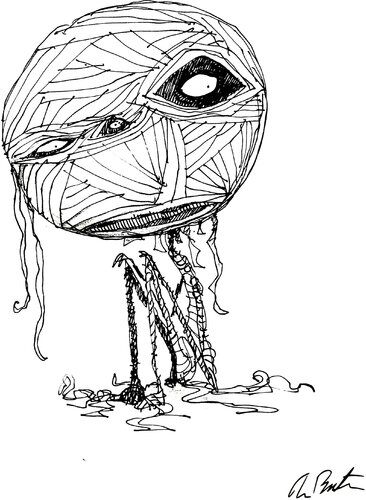 OysterBoy by Tim Burton, Print for Sale on Singulart