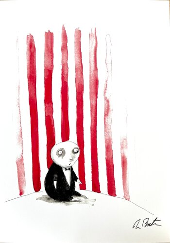 Penguin Boy by Tim Burton, Print for Sale on Singulart