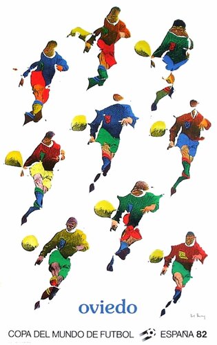 Copa del Mundo de Futbol 82 by Pol Bury, Print for Sale on Singulart