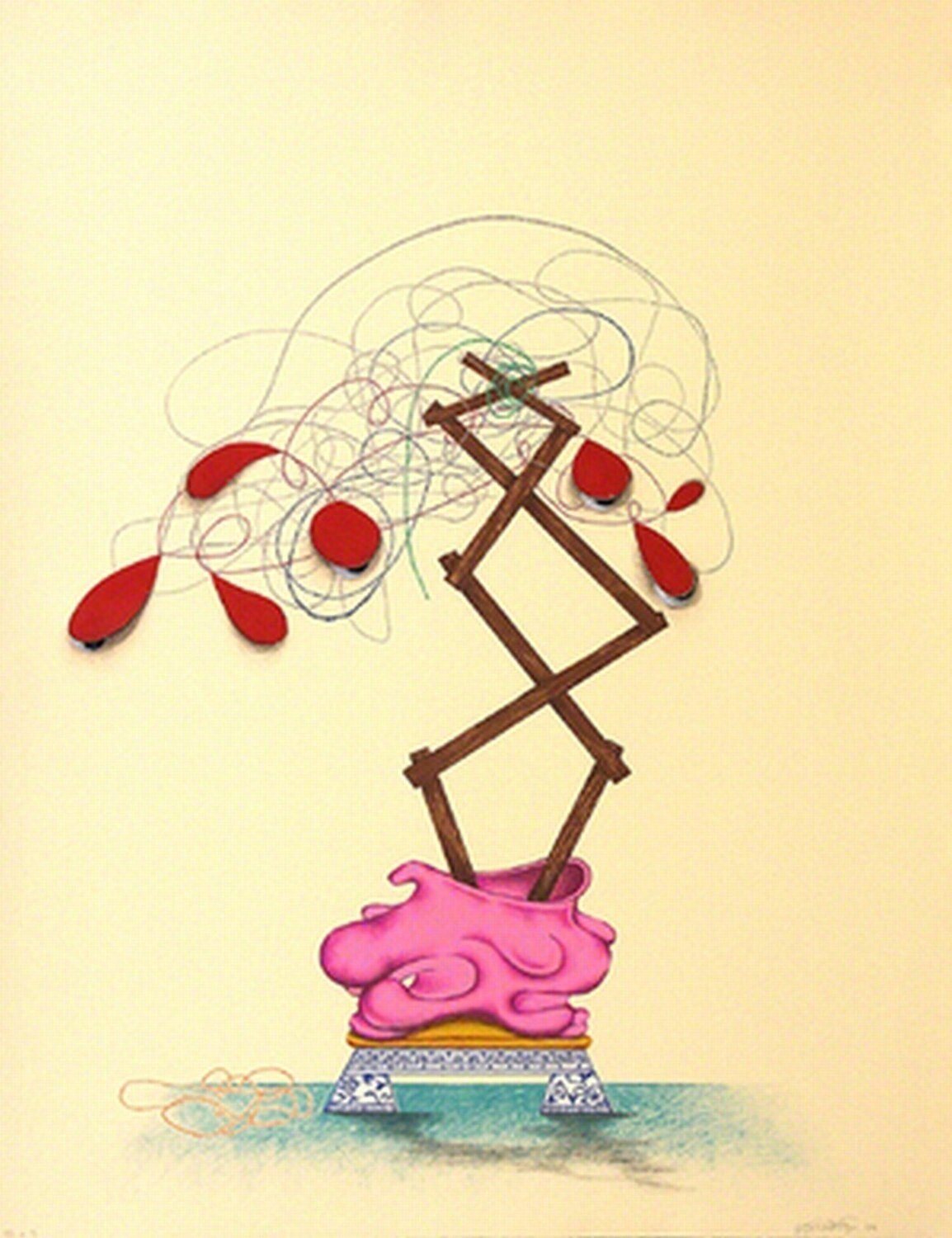 Loosened Up Kathy Butterly Stampa in vendita