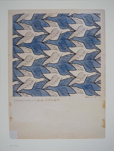 Vol d'oiseaux di M. C. Escher, Stampa in vendita su Singulart